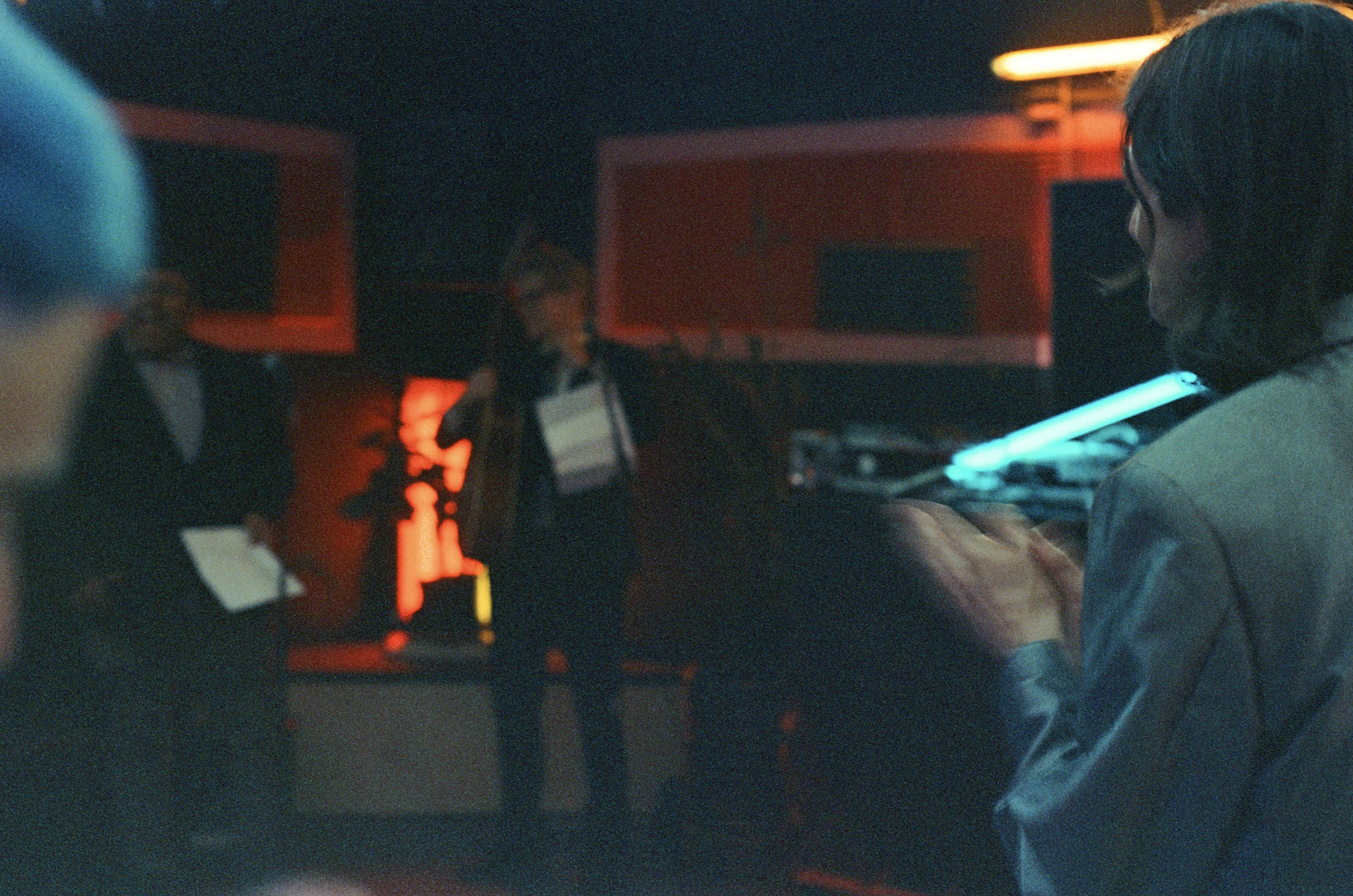 Staffan and Asad performing "the words they are a changin'"